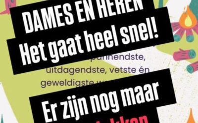 Jeugdkamp nagenoeg uitverkocht!